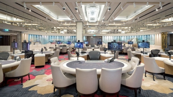 VIP Premium gaming room in the Star Casino on Queensland’s Gold Coast.