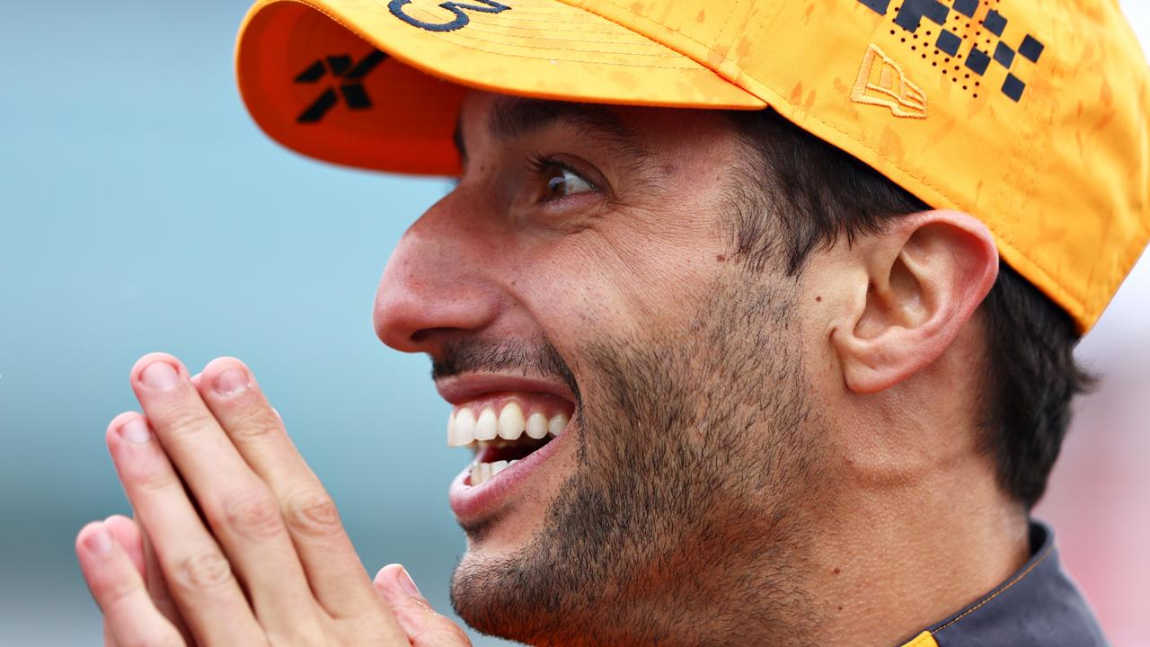 NORTHAMPTON, ENGLAND - JUNE 30: Daniel Ricciardo of Australia and McLaren looks on during previews ahead of the F1 Grand Prix of Great Britain at Silverstone on June 30, 2022 in Northampton, England. (Photo by Clive Rose/Getty Images)