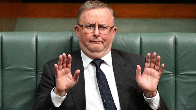 Anthony Albanese seems keen to avoid the difficult debate around immigration. (Pic: Mick Tsikas)