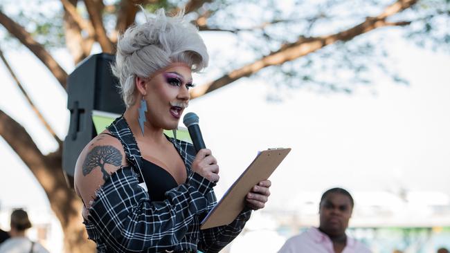 Pride Parade takes off in Darwin City, 2024. Picture: Pema Tamang Pakhrin