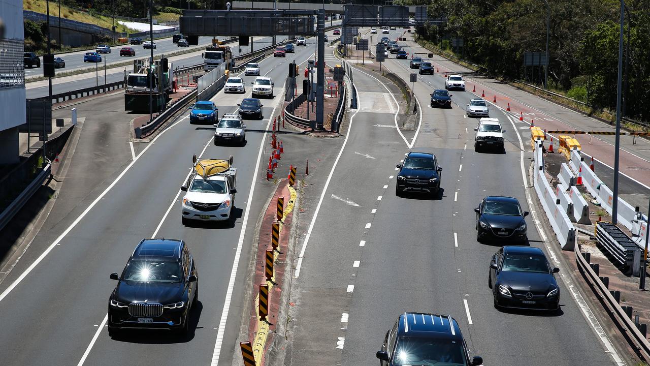 The majority of Sydney’s toll roads are owned by Transurban. Picture: NCA NewsWire/ Gaye Gerard