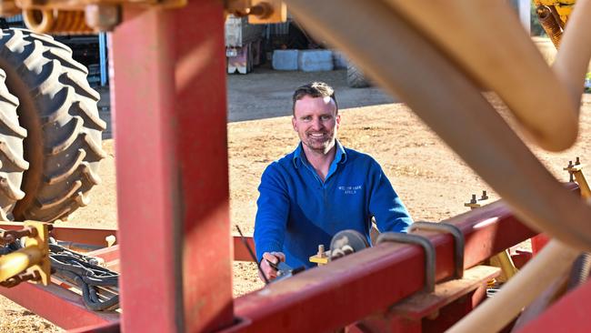 Mega machinery makes sowing and harvesting easier. Picture: Brenton Edwards