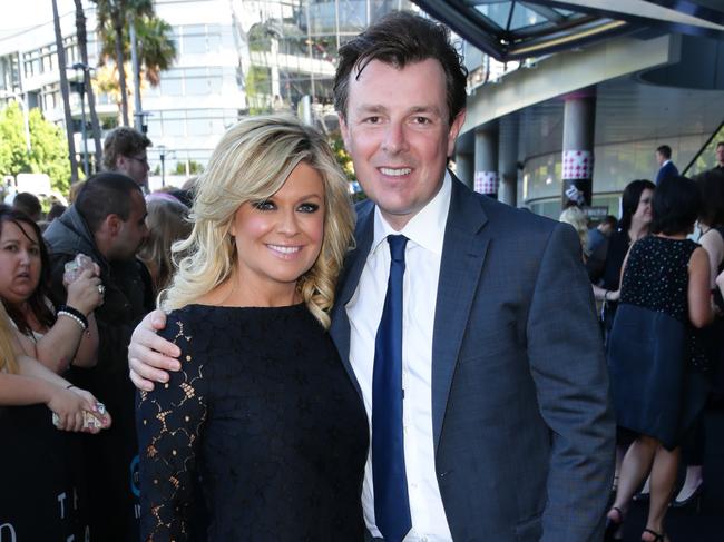 Emily Symonds and Paul Jackson at the 2013 ARIA Awards.