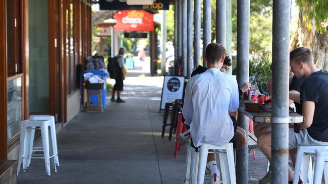 Byron Bay was remarkeably quieter as coronavirus (COVID-19) fears affect people's behavioural patterns. There were still people out and about but less traffic and less people were obvious.