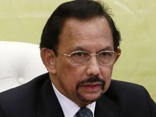 The Sultan of Brunei Hassanal Bolkiah