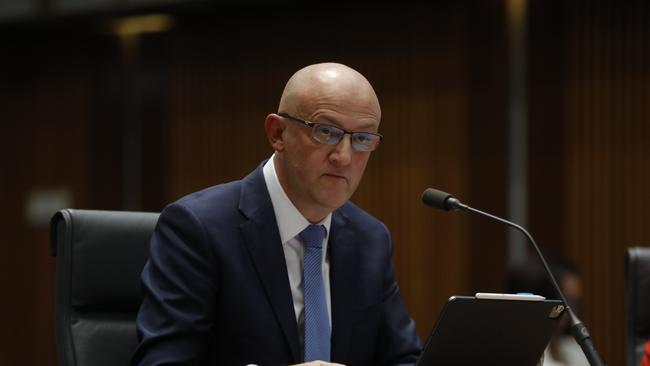 ASIO director-general Mike Burgess warned of a significant rise in ‘ideologically’ motivated violent extremism. Picture: Sean Davey.