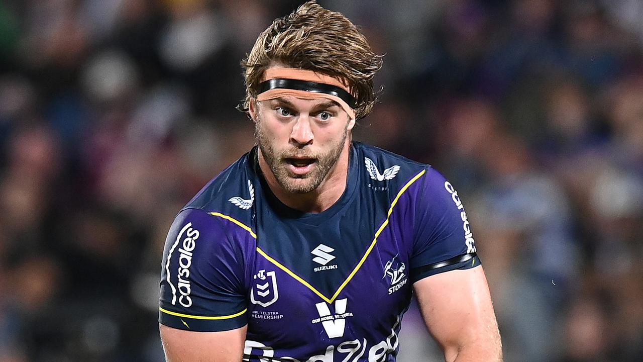 Christian Welch captained the Storm’s under-20s team in 2014. Picture: Bradley Kanaris/Getty Images