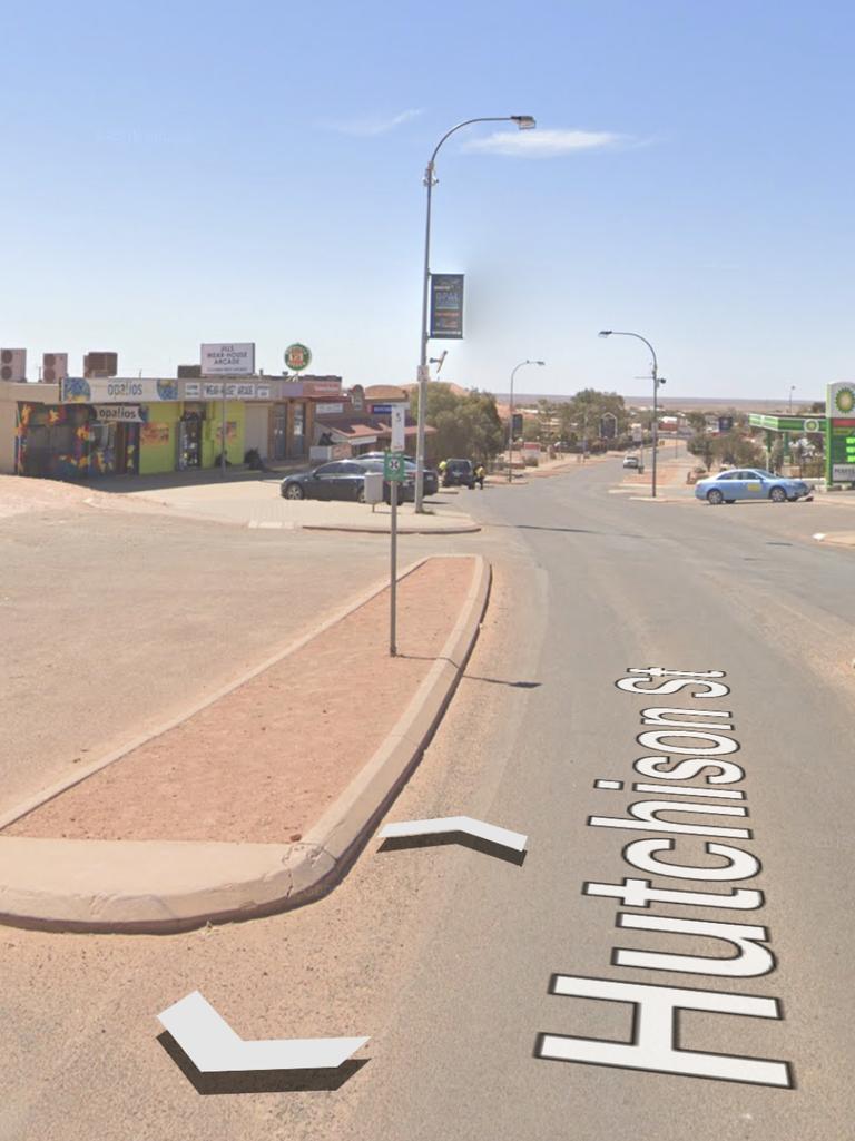 Coober Pedy as seen by Google Street View.