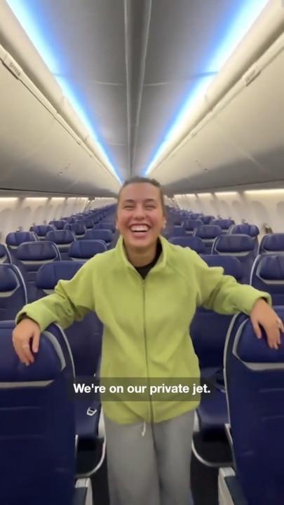 Two women accidentally get entire plane to themselves