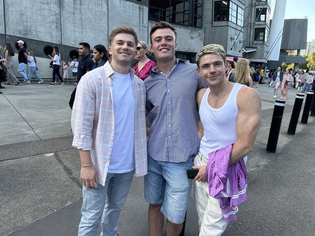 Preston Sudlow, Jay Horton and Jordan Dixson