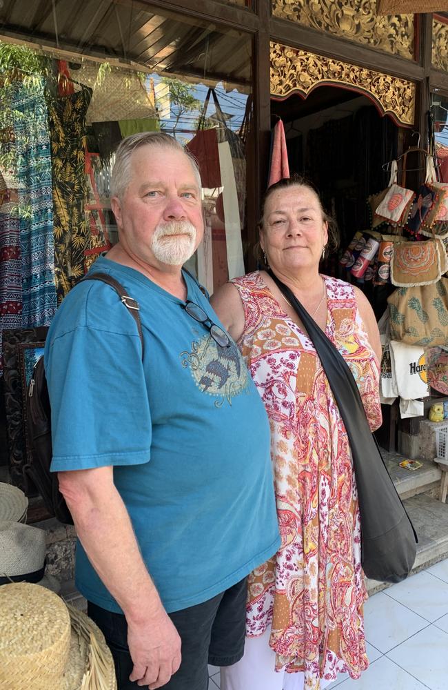 Wayne and Angela Hall of Melbourne who have fished Bali 50-60 times and have returned for the first time in 2 years.