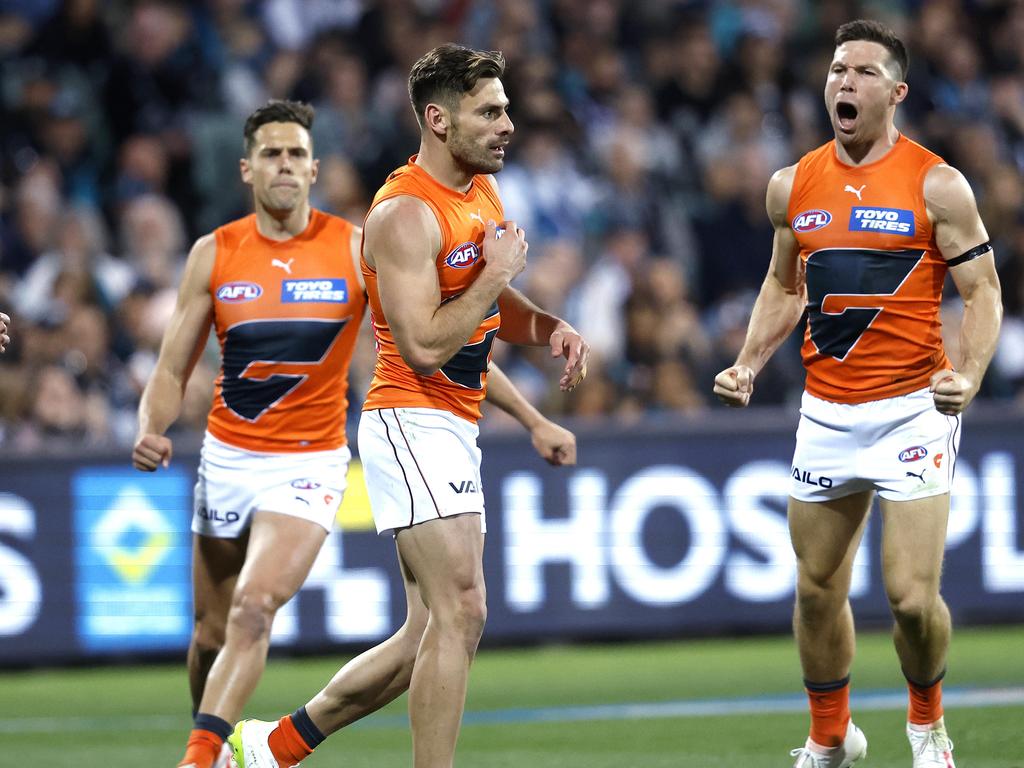 AFL finals scores 2023: Port Adelaide Power vs GWS Giants results, kick off  time, updates; GWS advance to preliminary final; Ron Barassi tributes;  Kysaiah Pickett handed one-match ban for high bump on