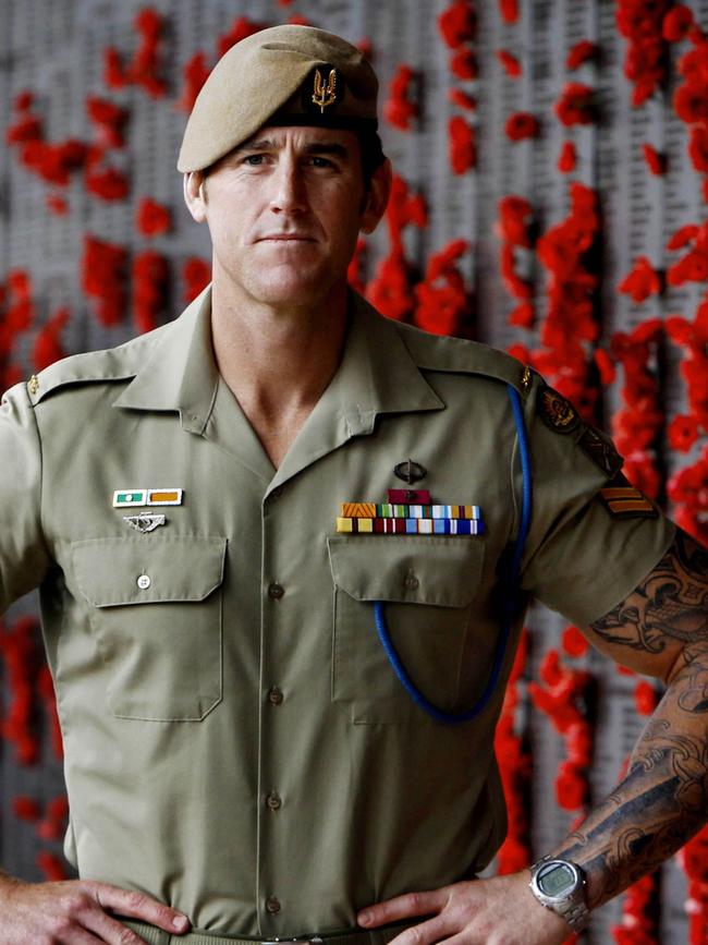 Ben Roberts-Smith is suing Nine Newspapers. Picture: Ray Strange