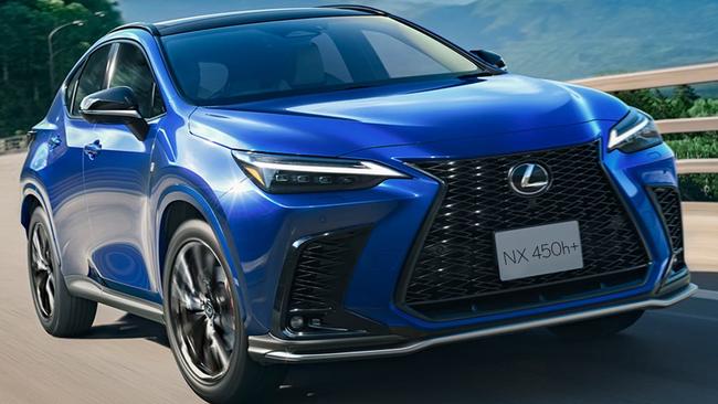 Lexus NX40h+ vehicles have been recalled over an issue with the DC-DC converter. Picture: Lexus