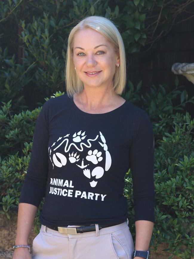 Vanessa Blazi animal justice party candidate