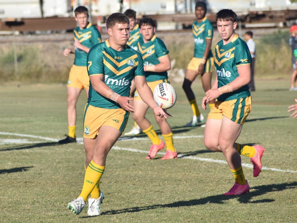 Dolphins Cup Round 3, The Cathedral College versus St Brendan's College, at Kettle Park, Rockhampton, on June 11, 2024.