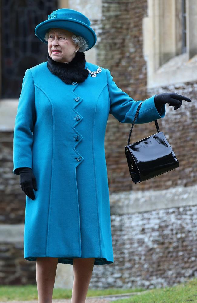 Queen Elizabeth II leaves St Mary Magdalene Church after attending the traditional Christmas Day church service on December 25, 2012 in Sandringham. Picture: Chris Jackson/Getty Images