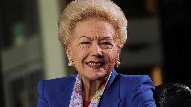 Susan Alberti out up $1 million of her own money to kickstart an emergency fundraiser for the Western Bulldogs. Picture: Michael Klein