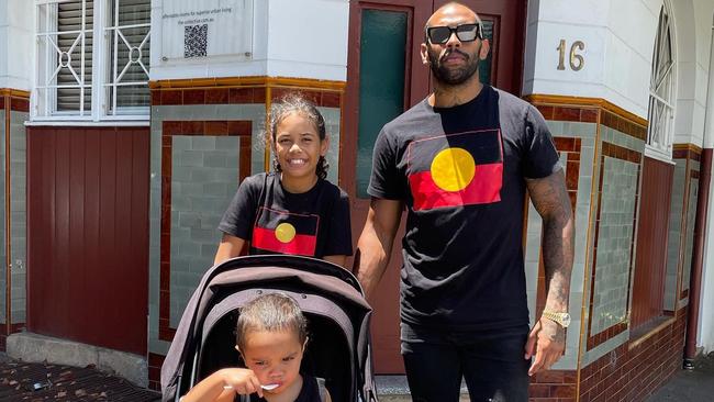 Josh Addo-Carr was the victim of vile Instagram messages on Australia Day. Picture: Instagram