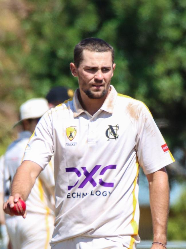 Caelan Maladay was again a standout with the ball for Nightcliff. Picture: Celina Whan.