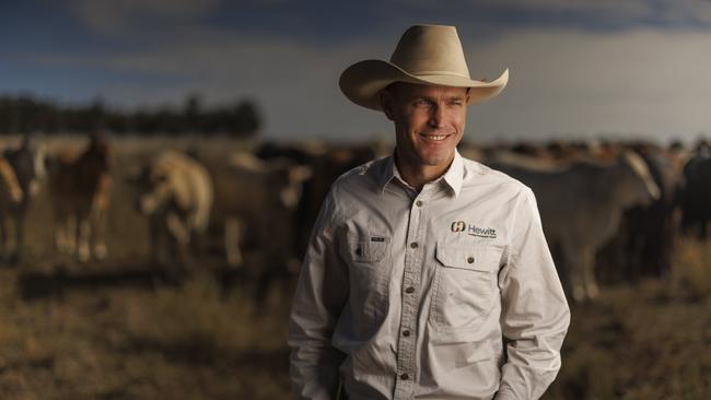 Hewitt Cattle Australia chief executive officer Mick Hewitt. Picture: Glenn Hunt