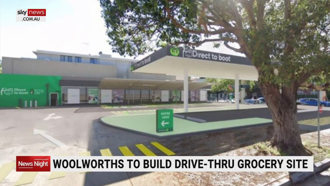 Woolworths plans first 'drive-thru' site