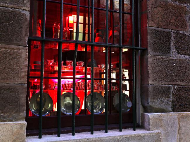 Spacebar window display in Salamanca. Picture: SAM ROSEWARNE