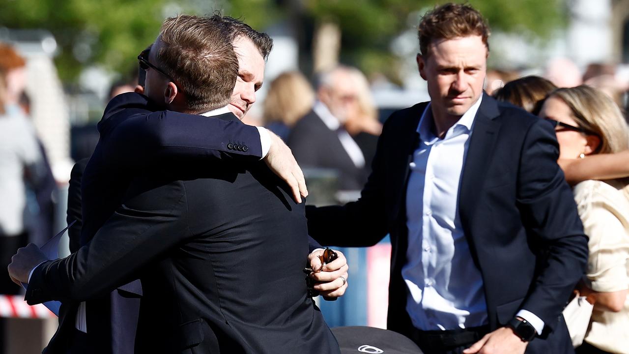 ‘Built-in best mate’: Family, footy world remember Troy Selwood