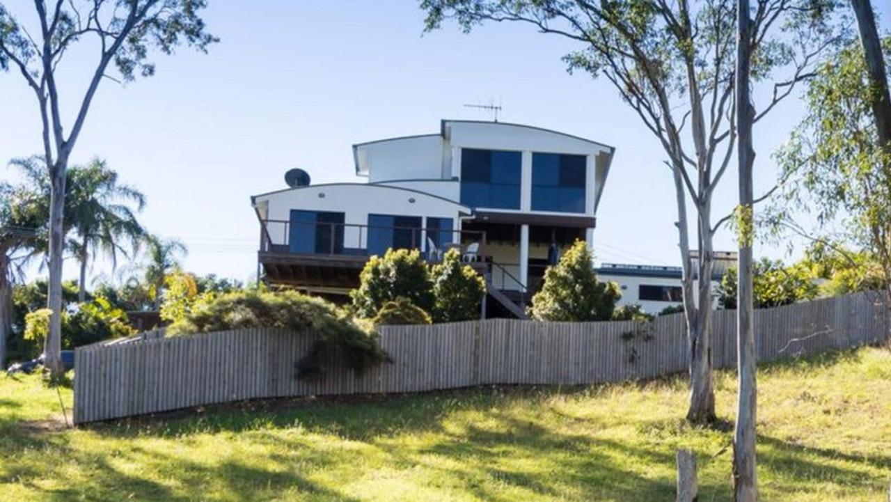 With river views, this three bedroom house is within boating distance of Fraser Island and is listed for $650,000.