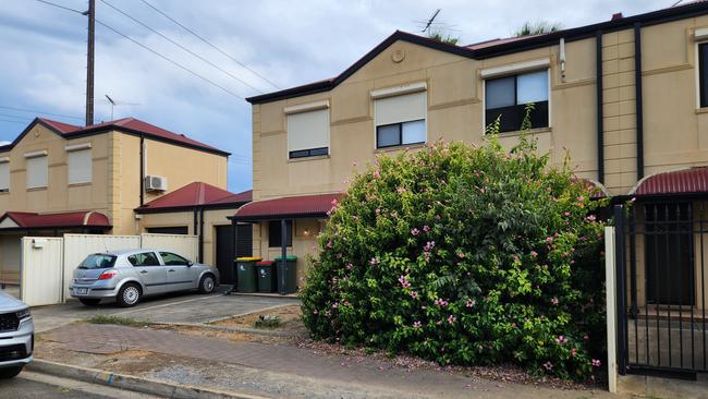 Scenes on Charles St, Prospect on March 1 after a man was stabbed in his home the previous night. Picture: Darcy Fitzgerald