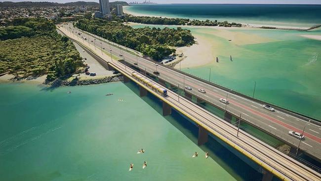 The cost of the project, particularly the bridges, will be high, Transport Minister Bart Mellish has warned.