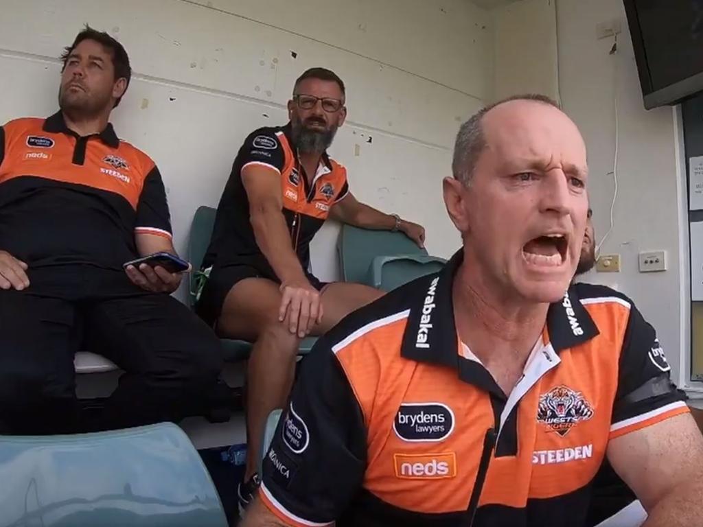 Former Wests Tigers coach Michael Maguire lets rip in Fox League's Wild Wests documentary. SUPPLIED