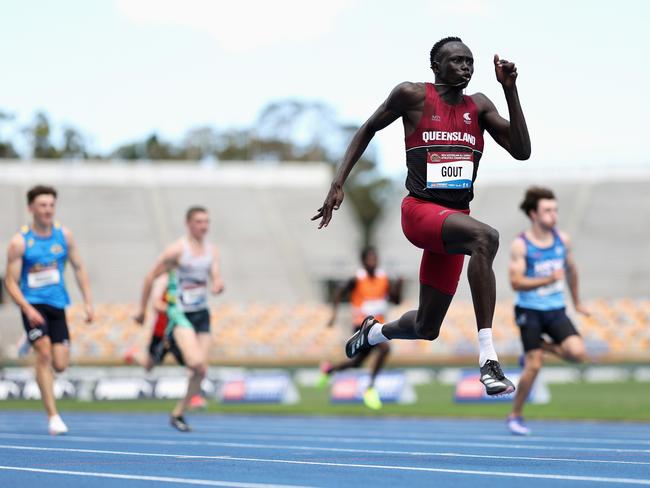 Gout Gout has put the world on notice. Picture: Cameron Spencer/Getty Images