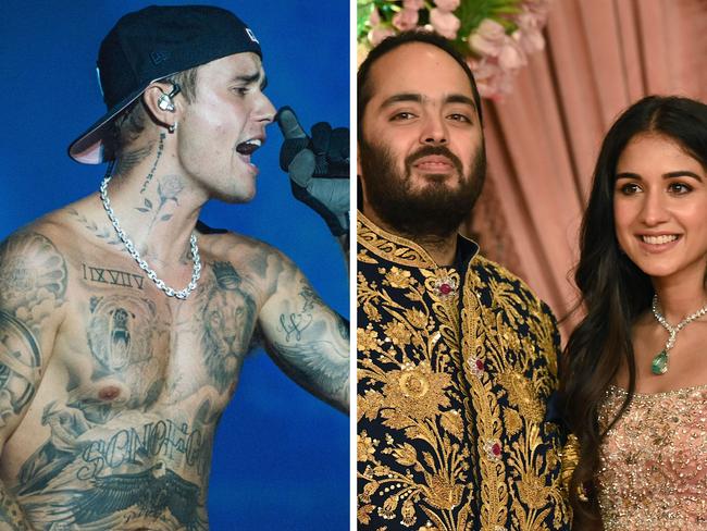 Justin Bieber performed a one-hour set at a welcome celebration ahead of Anant Ambani and Radhika Merchant’s wedding in Mumbai this weekend.