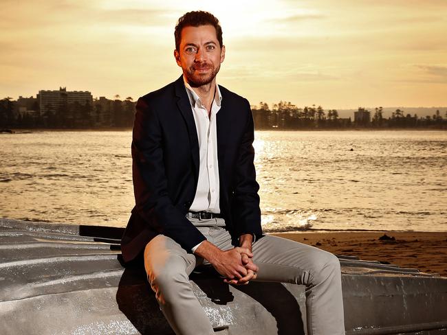 James Mathison wants to act, and is running as an independent candidate on Sydney’s northern beaches. Picture: Sam Ruttyn