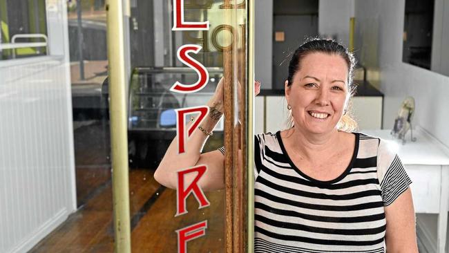 BIG FUTURE: Antoinette Mobb has moved The Cake Mobb to 173 Brisbane St, formerly Adams' Cake Shop and most recently Cactus Espresso. Picture: Cordell Richardson