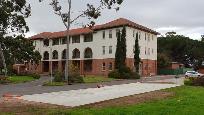 The former Hillcrest Hospital forms part of the 52ha land release. Picture: Colin James