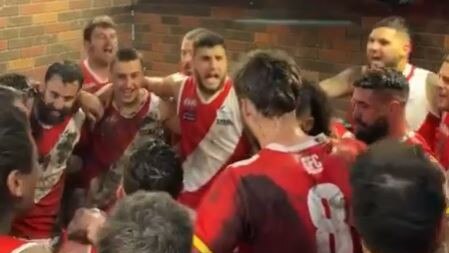 Glenroy celebrated a win on the weekend against Westmeadows.