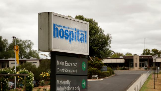 The mother and father of a baby girl who lived for just five days are the latest family to sue the Bacchus Marsh Hospital over the alleged mishandling of a pregnancy. Picture: Stuart McEvoy