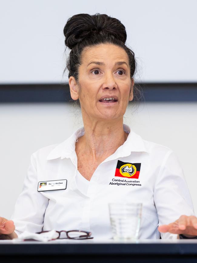 Central Australian Aboriginal Congress CEO Donna Ah Chee criticised the sudden removal of PALIs. Photo: EMMA MURRAY