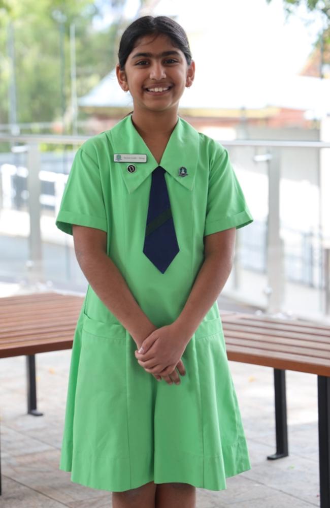 Hana Sheikh, Somerville House school captain, Picture: Contributed