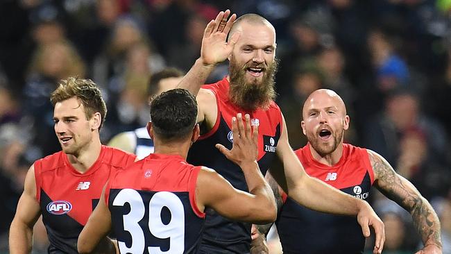 Max Gawn and the Demons are a mix of different personalities. Pic: AAP