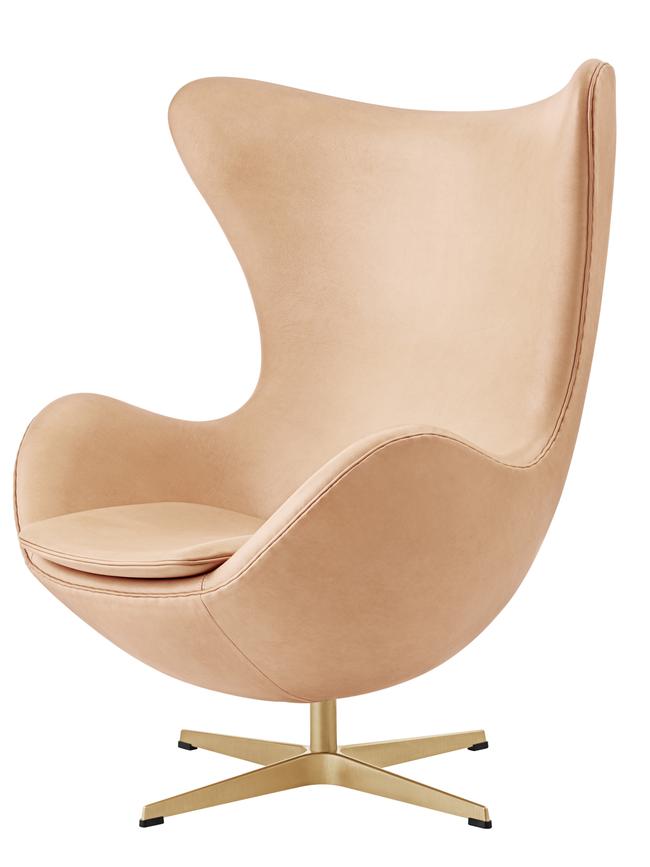 The classic Egg chair designed by Arne Jacobsen (left) turns 60 this year and still looks right at home in contemporary settings. It is available in Australia from Cult, cultdesign.com.au