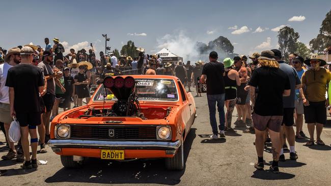 Participants and spectators gather at Summernats. Picture: Instagram