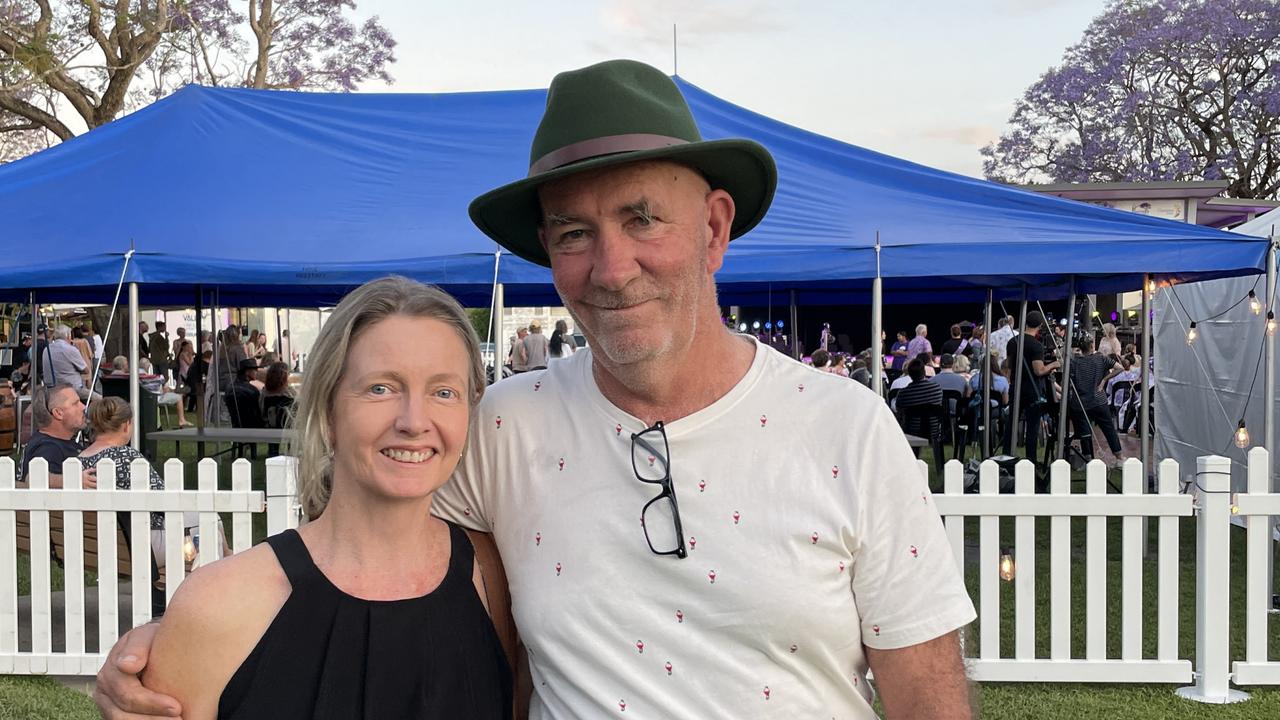 Jody and John at the Jacaranda Festival 2022. Picture: Matt Gazy