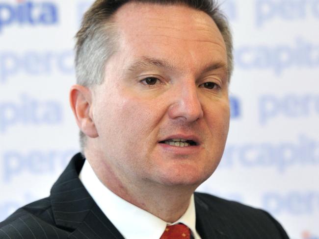 Shadow Treasurer Chris Bowen will flag support for potential Australian involvement in China’s One Belt One Road plan in a major speech today. Picture: AAP