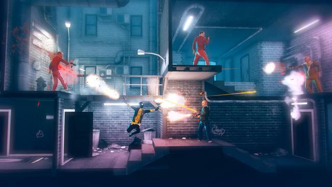 This is an incredibly stylish game that lets you live out an over-the-top video game hero fantasy. Picture: Supplied.