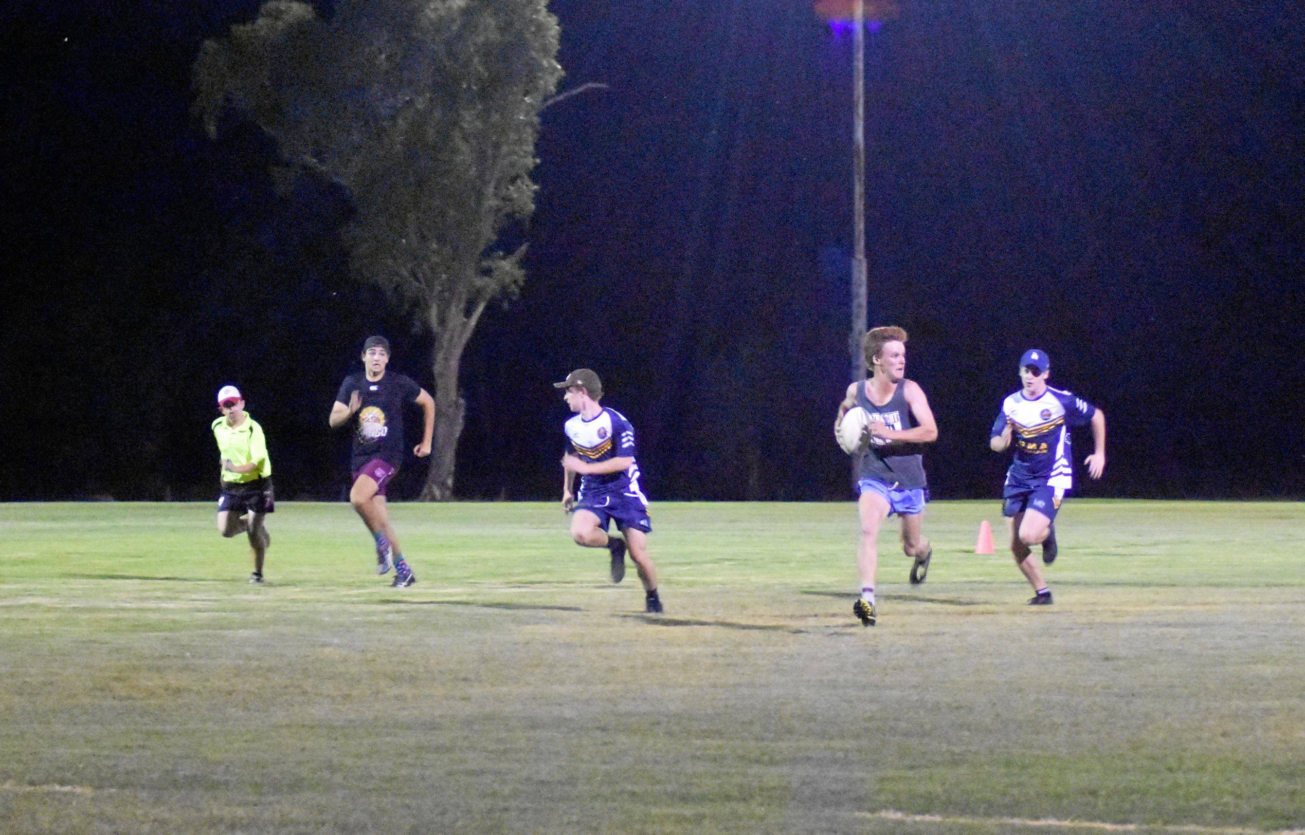 Social touch football grand final. Picture: Jorja McDonnell