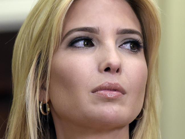 FILE - In this June 15, 2017, file photo, Ivanka Trump listens as President Donald Trump speaks in the Roosevelt Room of the White House in Washington, during an event on Apprenticeship and Workforce of Tomorrow initiatives. A New York judge says Ivanka Trump must testify in a dispute with an Italian shoemaker over one of her companyâ€™s shoe designs, Friday, June 23, 2017 . (AP Photo/Susan Walsh, File)