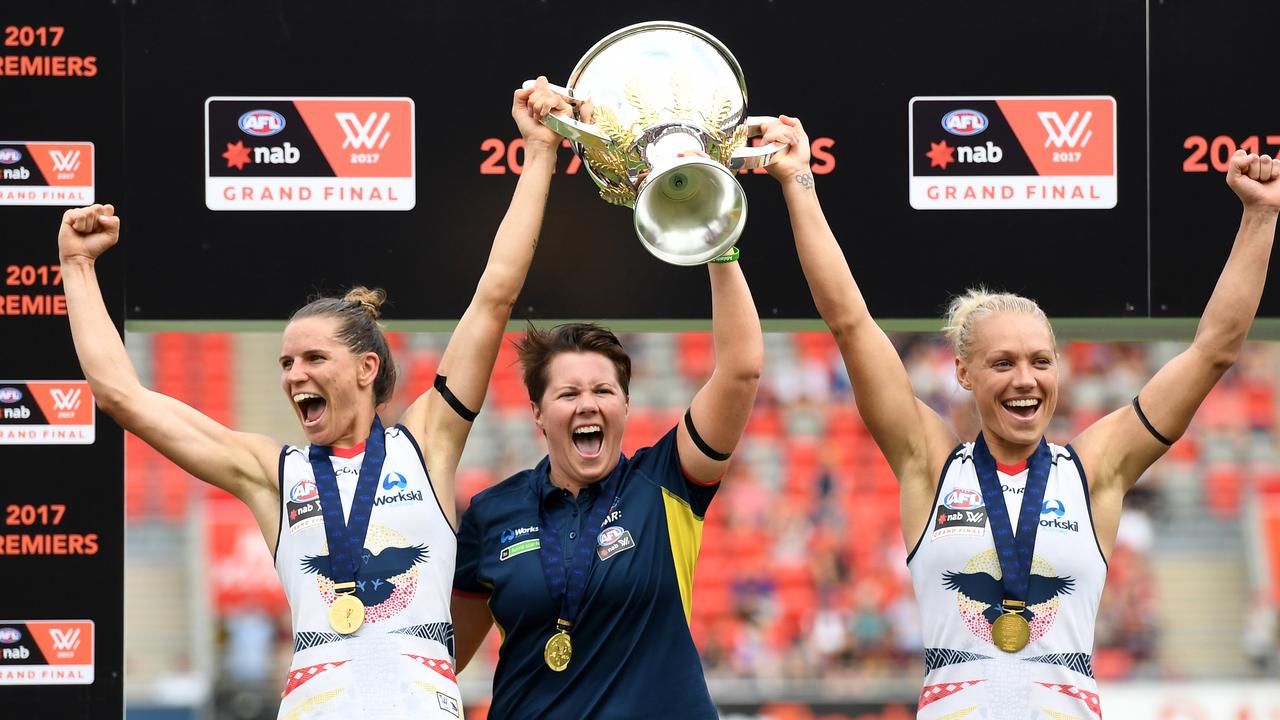 The AFL wants to see more women as senior AFLW coaches.